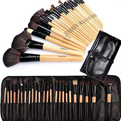 Makeup Brushes , 24 Pcs Professional Makeup Brushes Set Black