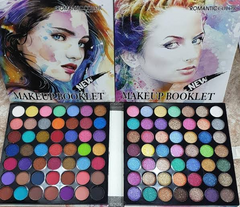 ROMANTIC COLOR 98 colours makeup booklet