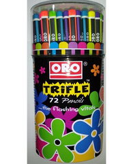 ORO Trifle Pencil Art # 1001 Multi Color (12 Pcs)