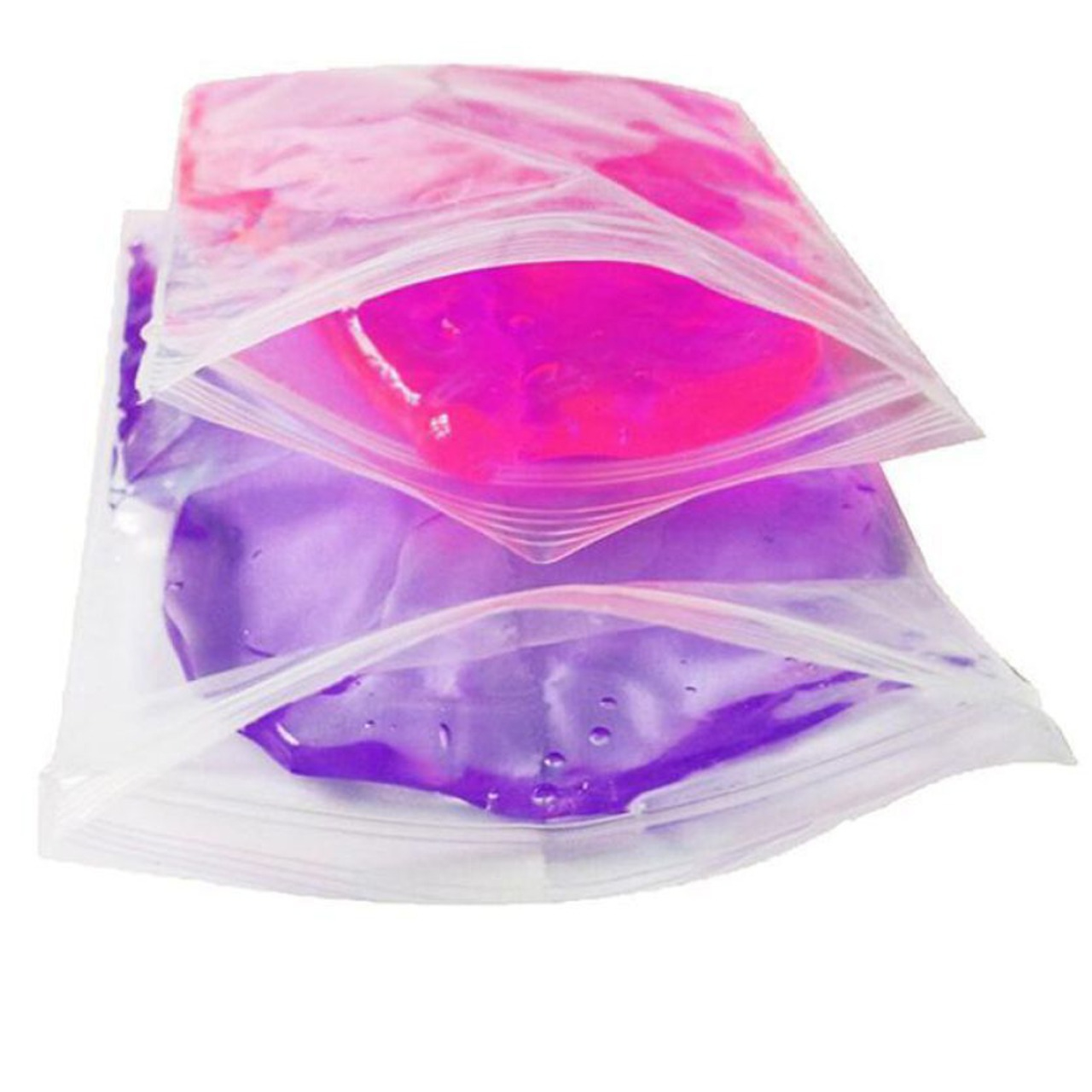 Pack of 3 Colors Trendy Super Jelly Clay / Jelly Clay / Slime Transparent Crysta