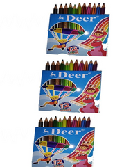 Super Sonic 12 Color Pencil Half Art# 2-12 (3 Pcs)