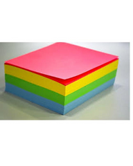 Pack of 50 Color Paper A4 Size - Multicolour