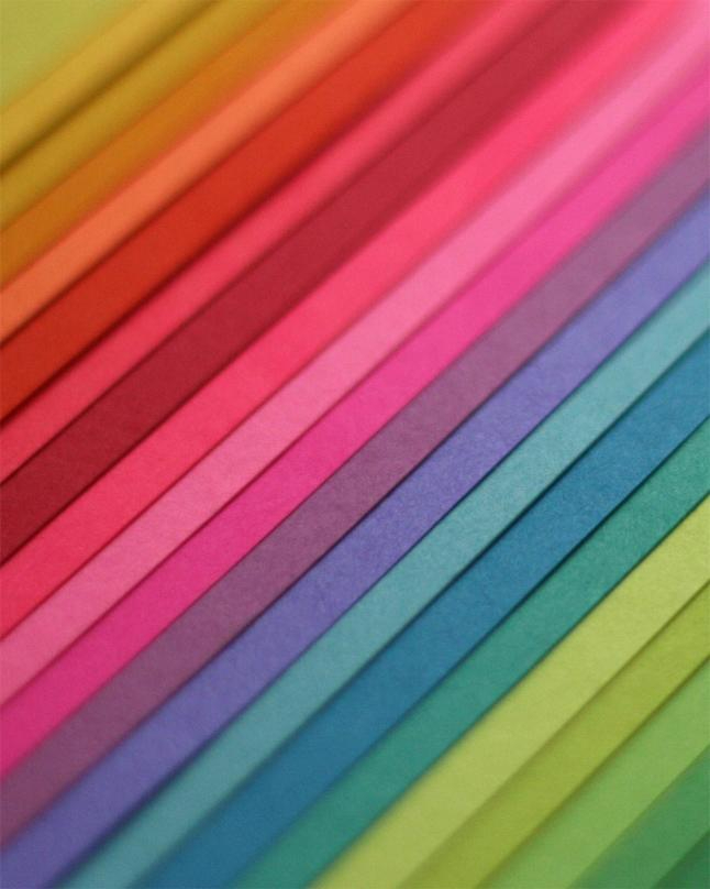 Pack of 50 Color Paper A4 Size - Multicolour