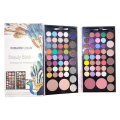 Romantic color beauty book eye shadow kits