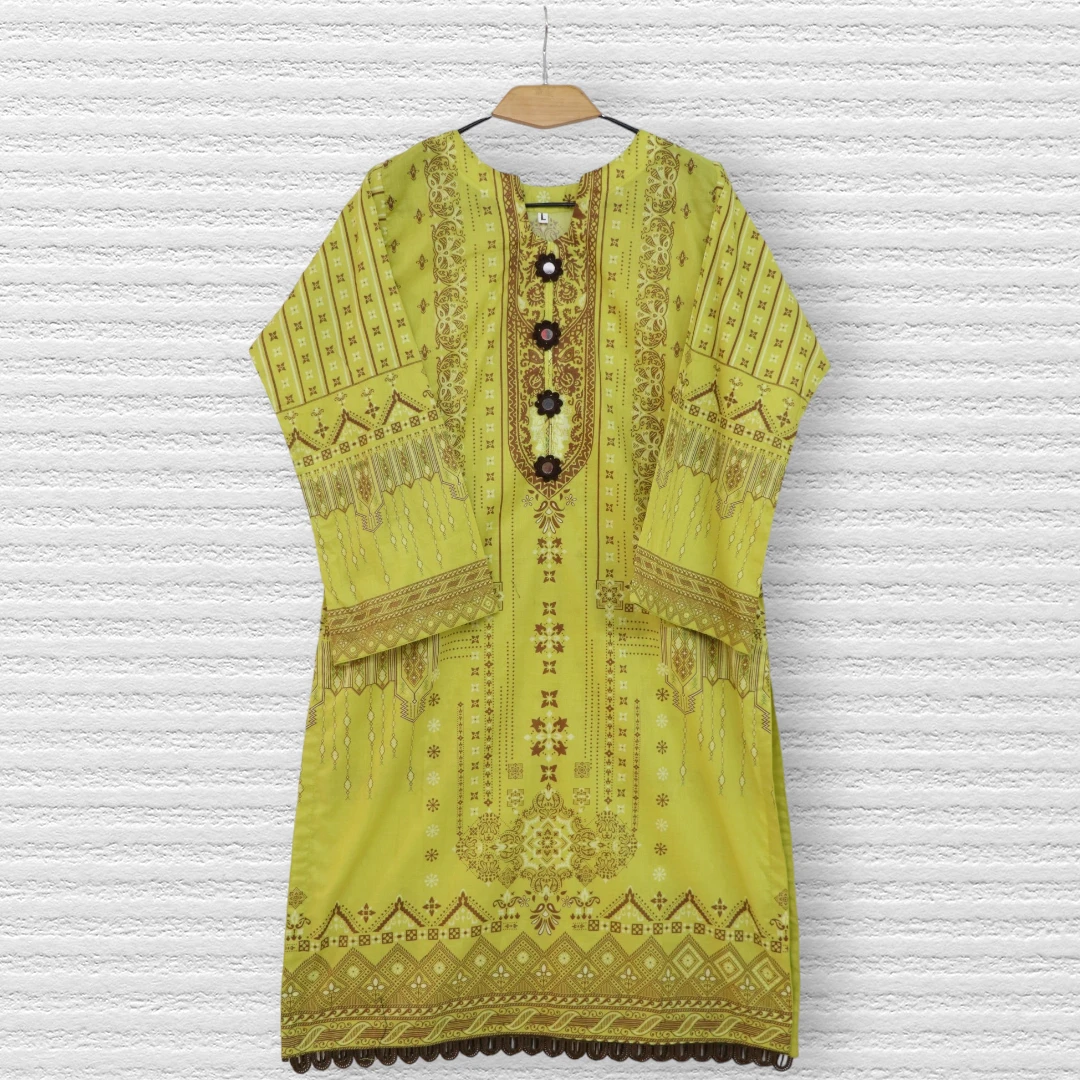 3 pc dress Lawn printed shirt  ( pari zad lawn)