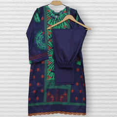 3 pc dress Lawn printed shirt ( pari zad lawn)