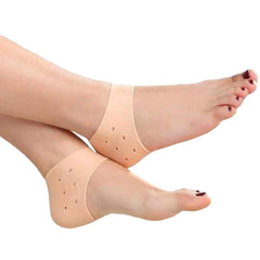 1 Pair of Silicone Gel Heel Crack Protector Anti Crack Moisturizing Foot Pain So