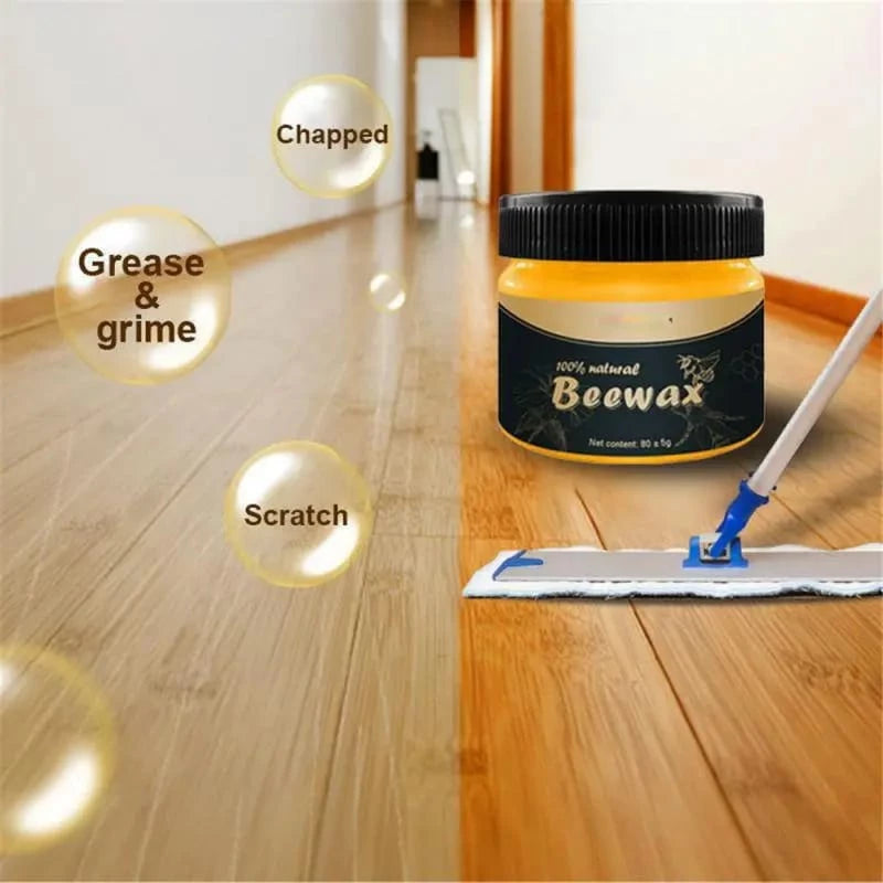 Beeswax Furniture Polish - Natural Wood Wax, 85G