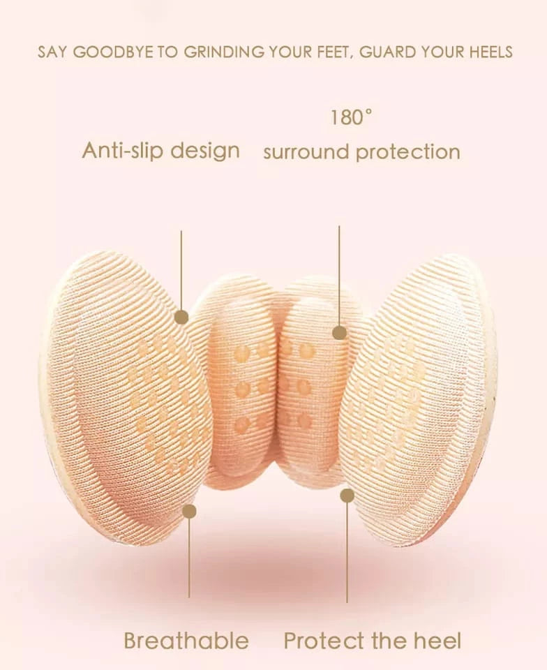 A Pair Of Soft Orthopedic Insoles Insole Anti-slip Shoe Grip Anti Skid Shoe Cush