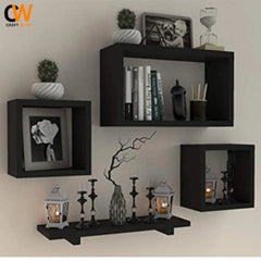 Floating Square Wall shelves Cube shelves Book shelf Storage shelf Wall hanging