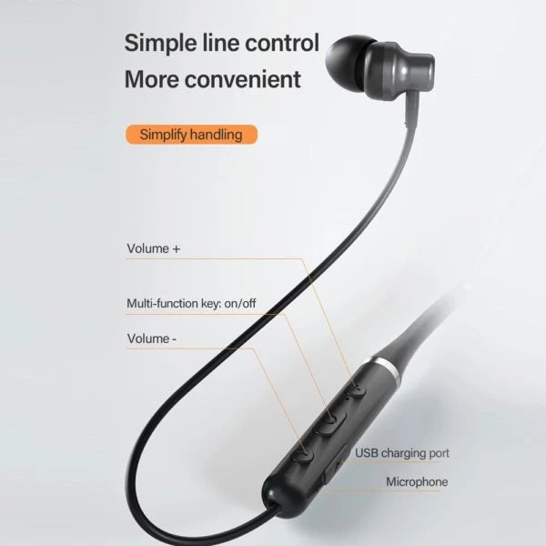 LENOVO HE05 WIRELESS BLUETOOTH NECK BAND HIGH QUALITY