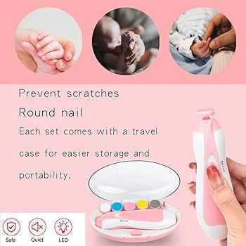 Baby Nail Trimmer Electric Nail File Baby Nail Clippers