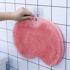 2in1 Silicone Bath Foot and Back Scrubber