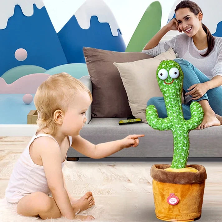 Dancing Talking Cactus Toy with USB Charge