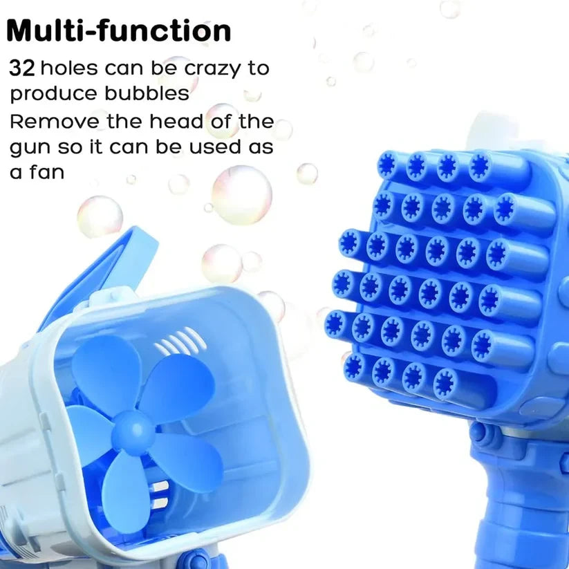 32 Holes Bazooka Bubble Machine