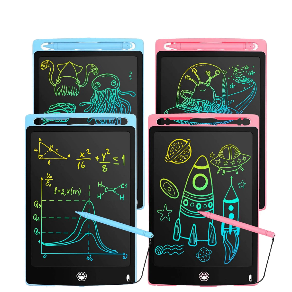 Multi Color Doodle Drawing Tablet Pad, Toys for Kids