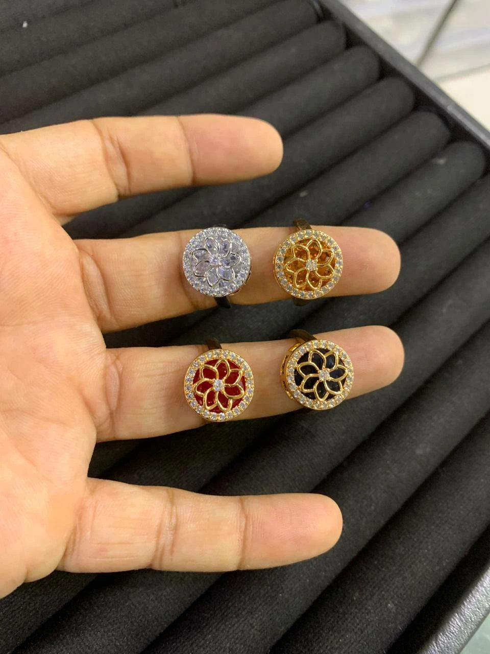 China zircon adjustable rings