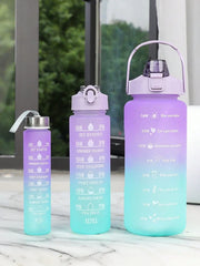 Set of 3 MOTIVATIONAL WATER BOTTLE