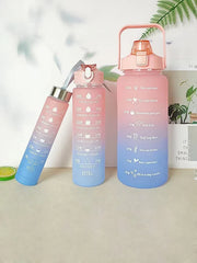 Set of 3 MOTIVATIONAL WATER BOTTLE