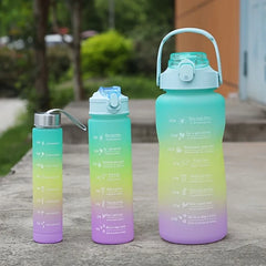 Set of 3 MOTIVATIONAL WATER BOTTLE