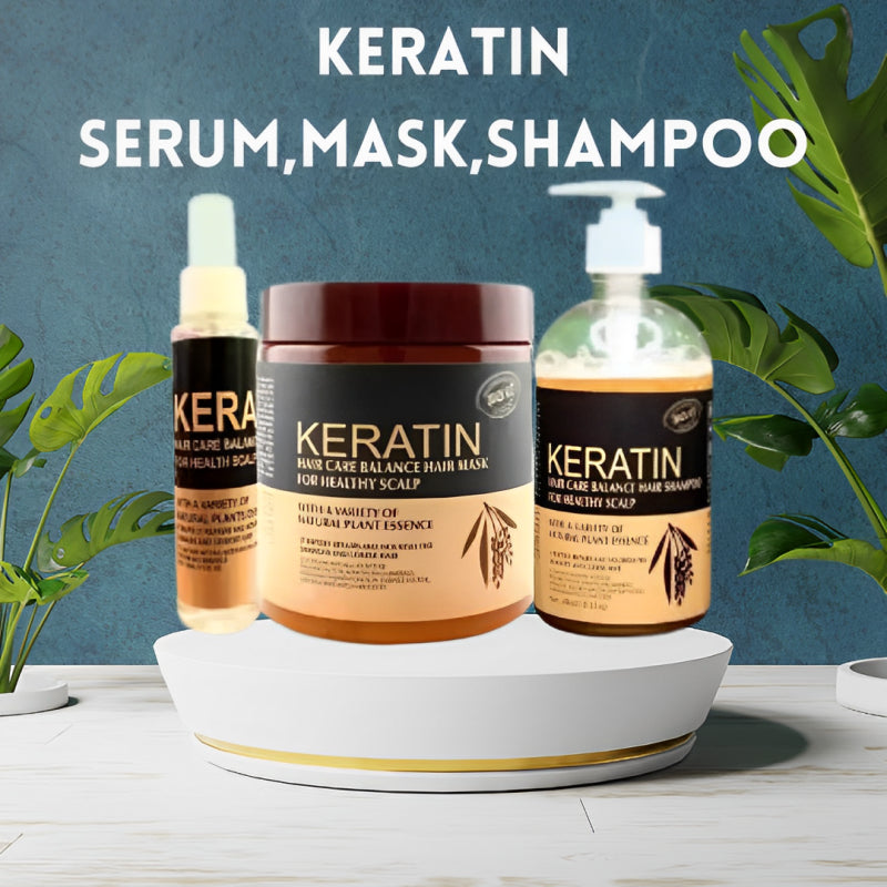 New Deal Hair serum- karatin Hair Mask - Karatin hair Shampoo