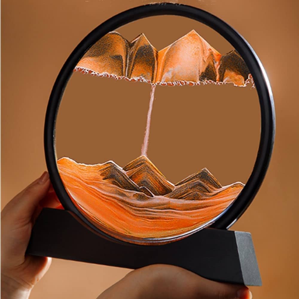 3D Moving Sand Art Desk Lamp