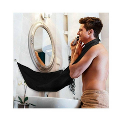 Barber Apron Beard Catcher Hair Cutting Trimming Shaving- Black