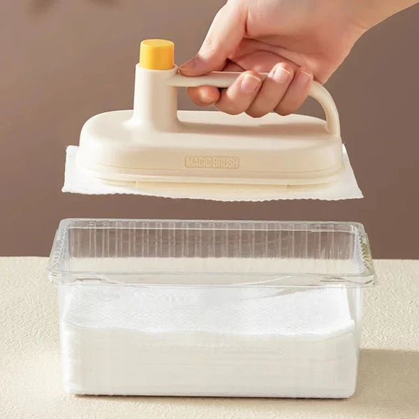 Kitchen Cleaning
Magic Brush & Replaceable Disposable CLOTH