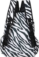 Buy Kr Zebra Design Full Size University and College Bags For Girls