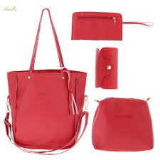 4 Pcs New Arrival Shoulder crossbody Leather bags For Girls